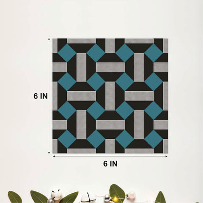 Scandinavian Link Pattern Tile Sticker