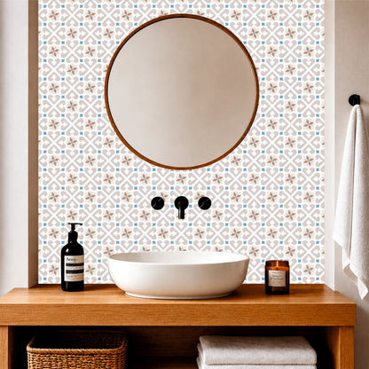 Heritage Star Medallion Tile Sticker