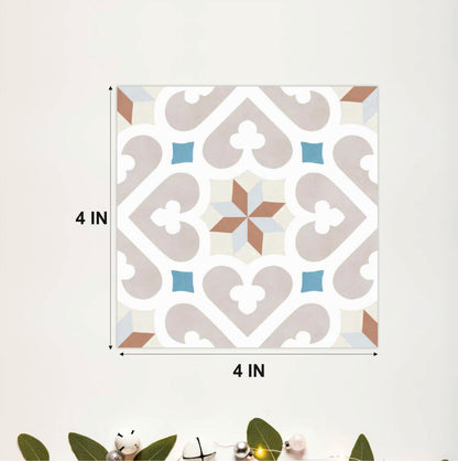 Heritage Star Medallion Tile Sticker
