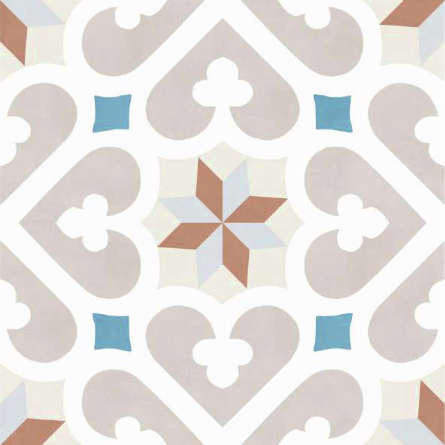 Heritage Star Medallion Tile Sticker
