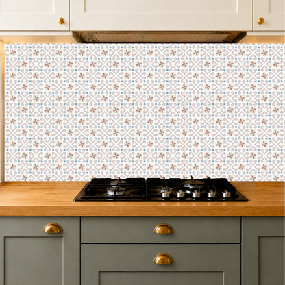 Heritage Star Medallion Tile Sticker
