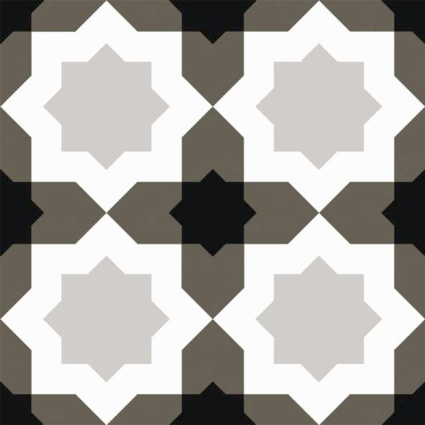 Warm Neutral Mosaic Tile Sticker