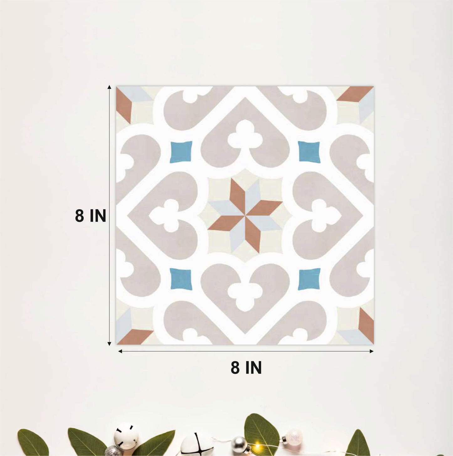 Heritage Star Medallion Tile Sticker