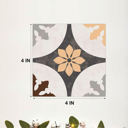 Timeless Blossom Heritage Tile Sticker