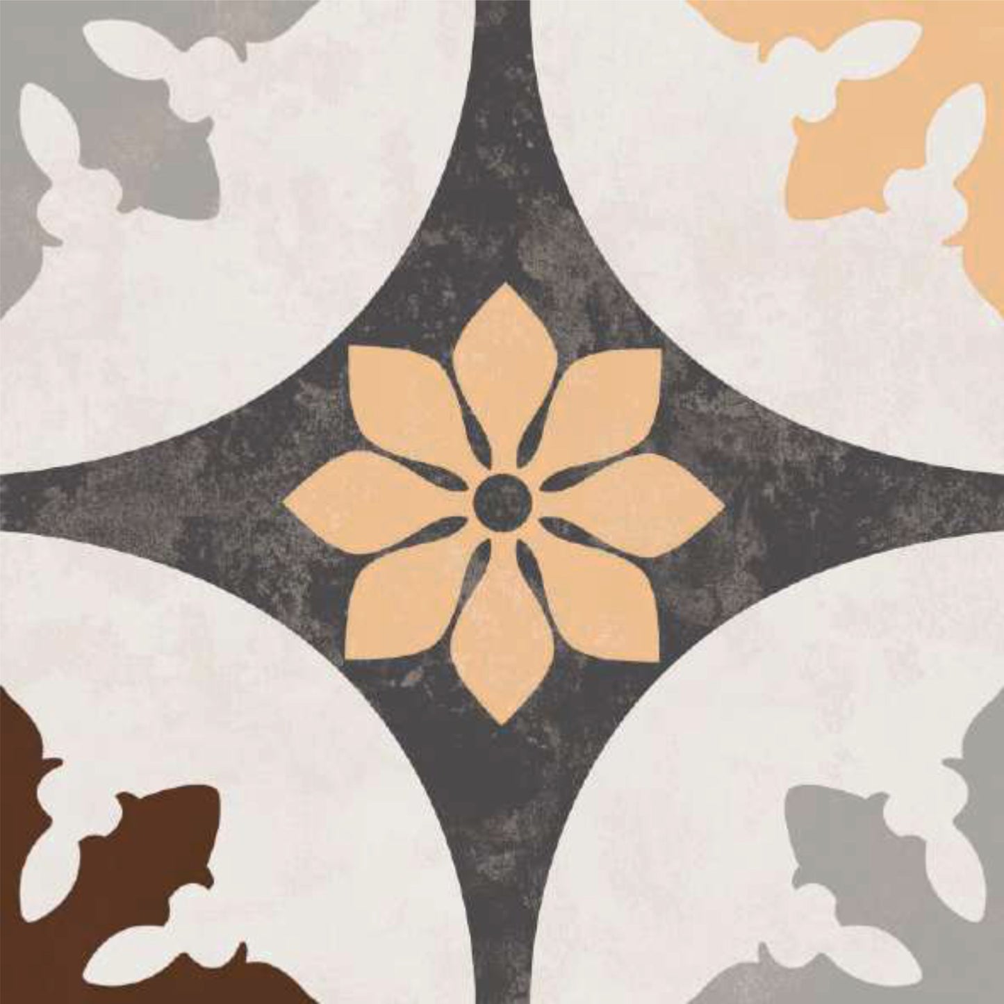 Timeless Blossom Heritage Tile Sticker