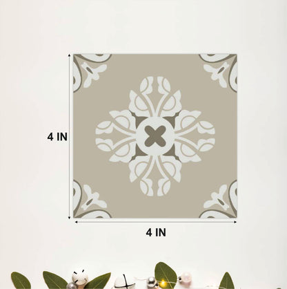 Heritage Floral Pattern Tile Sticker
