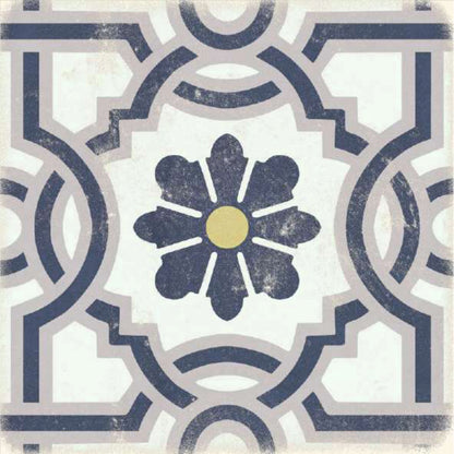Traditional Floral Accent Tile Sticker