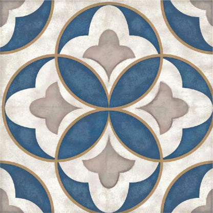 Heritage Floral Mosaic Tile Sticker