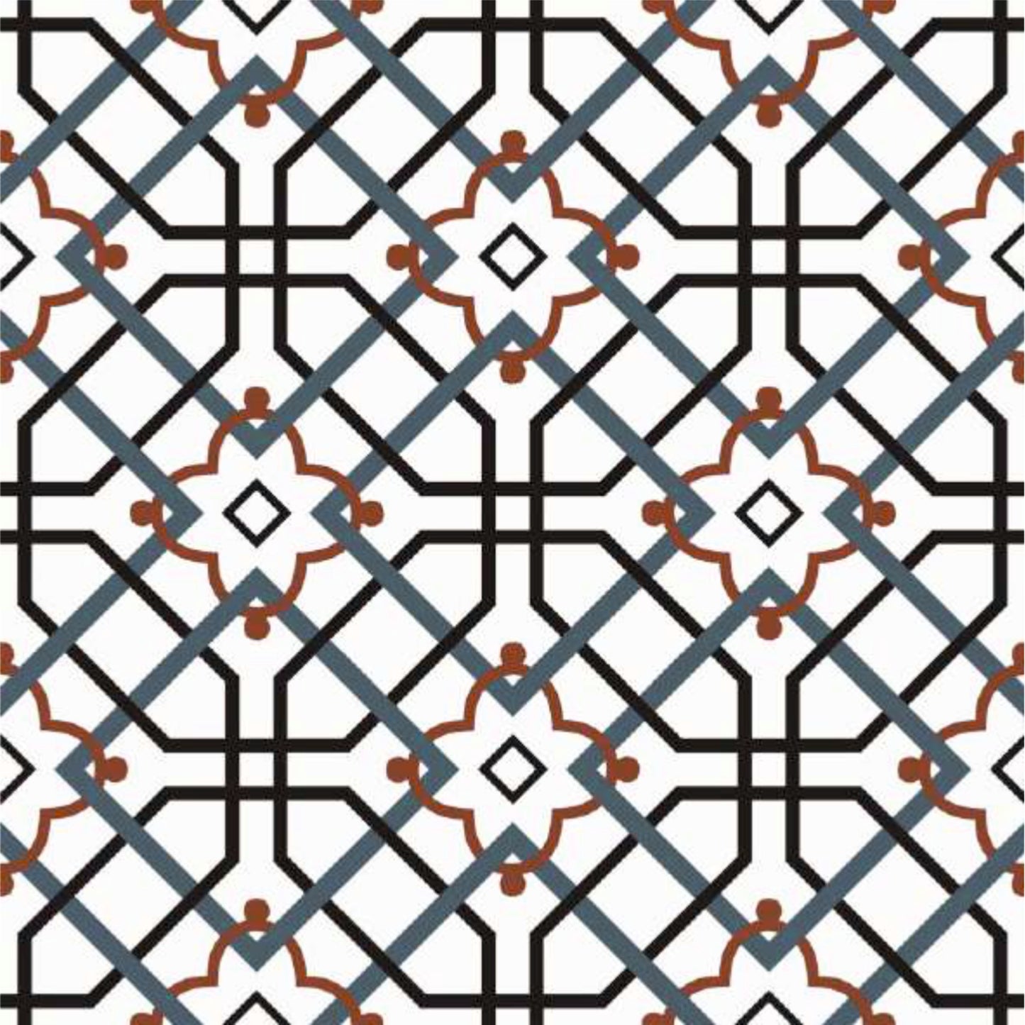 Classic Geometric Mosaic Tile Sticker
