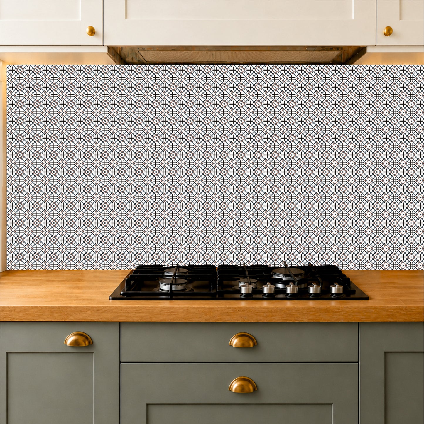 Classic Geometric Mosaic Tile Sticker