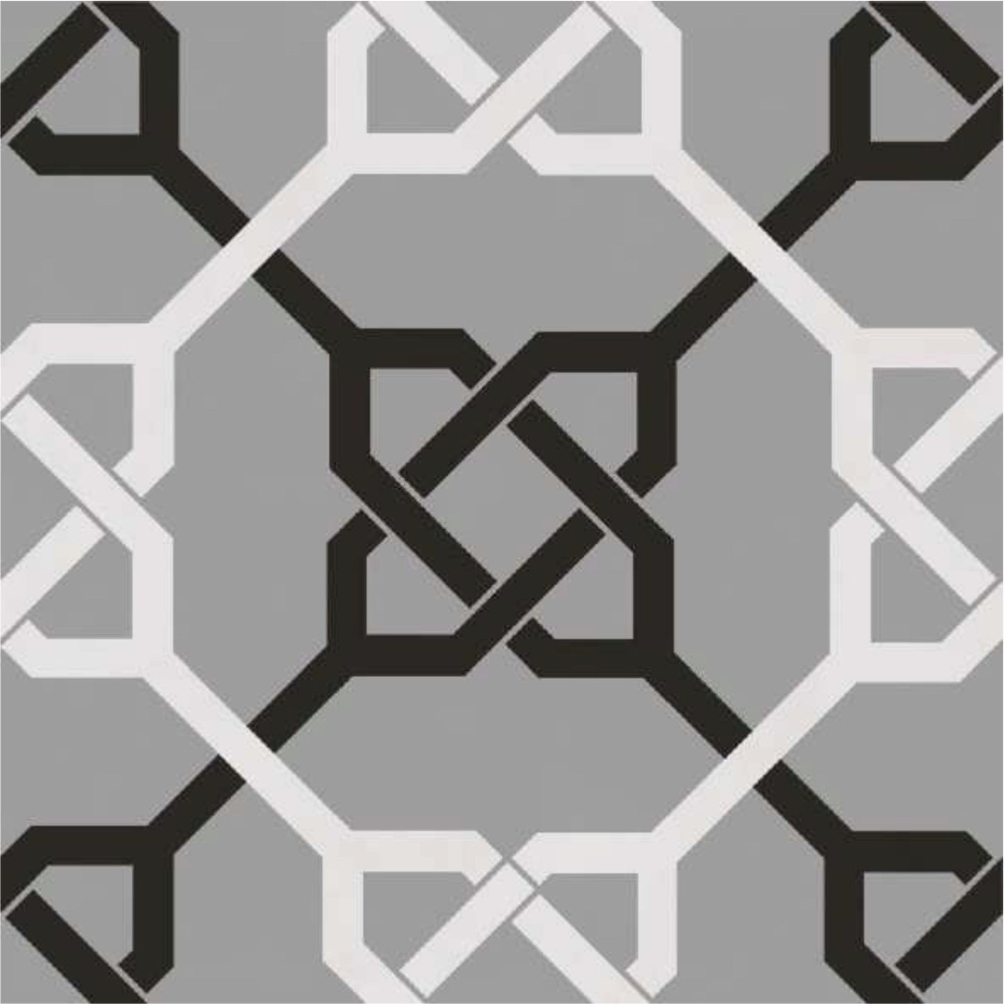 Contemporary Lattice Mosaic Tile Sticker