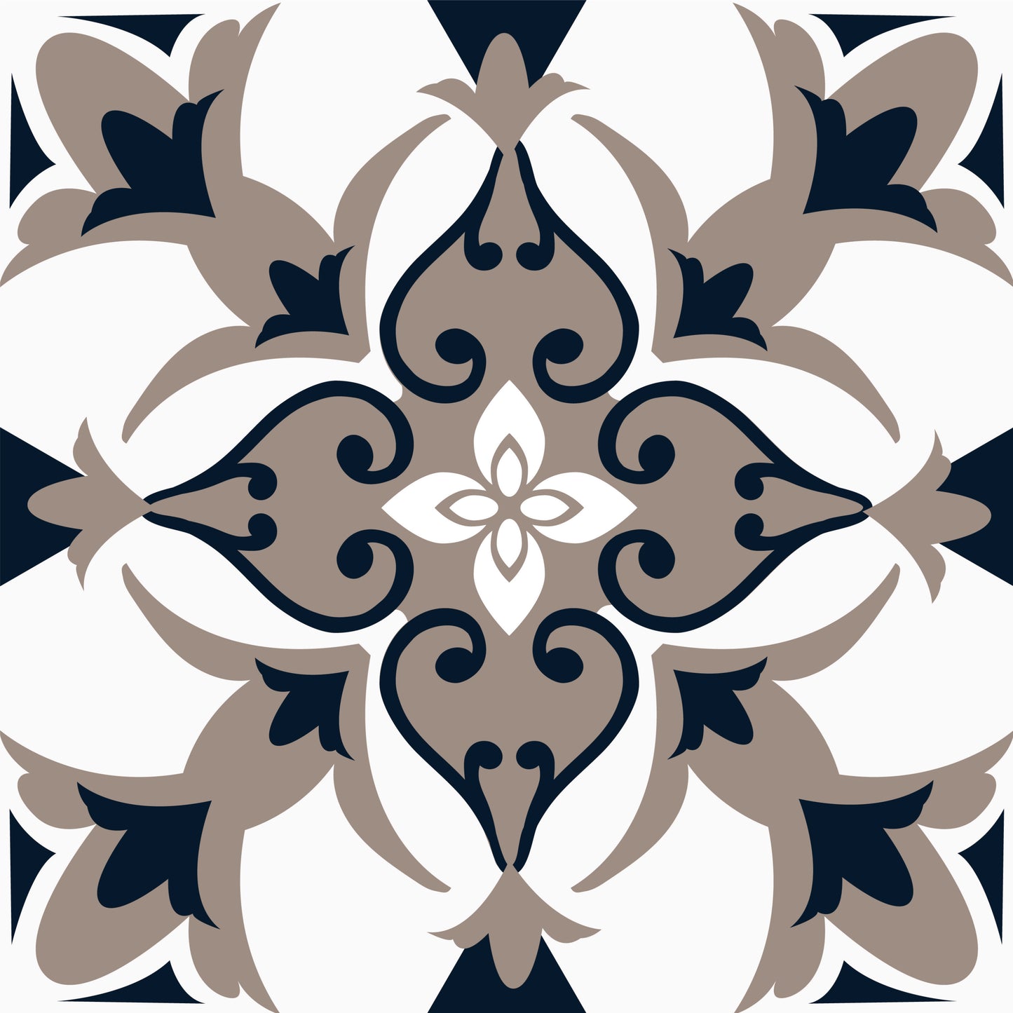 Mediterranean Mosaic Tile Sticker Collection
