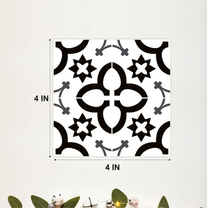Heritage Geometric Ceramic Tile Sticker