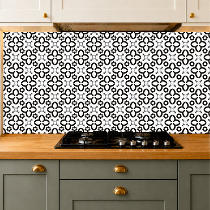 Heritage Geometric Ceramic Tile Sticker