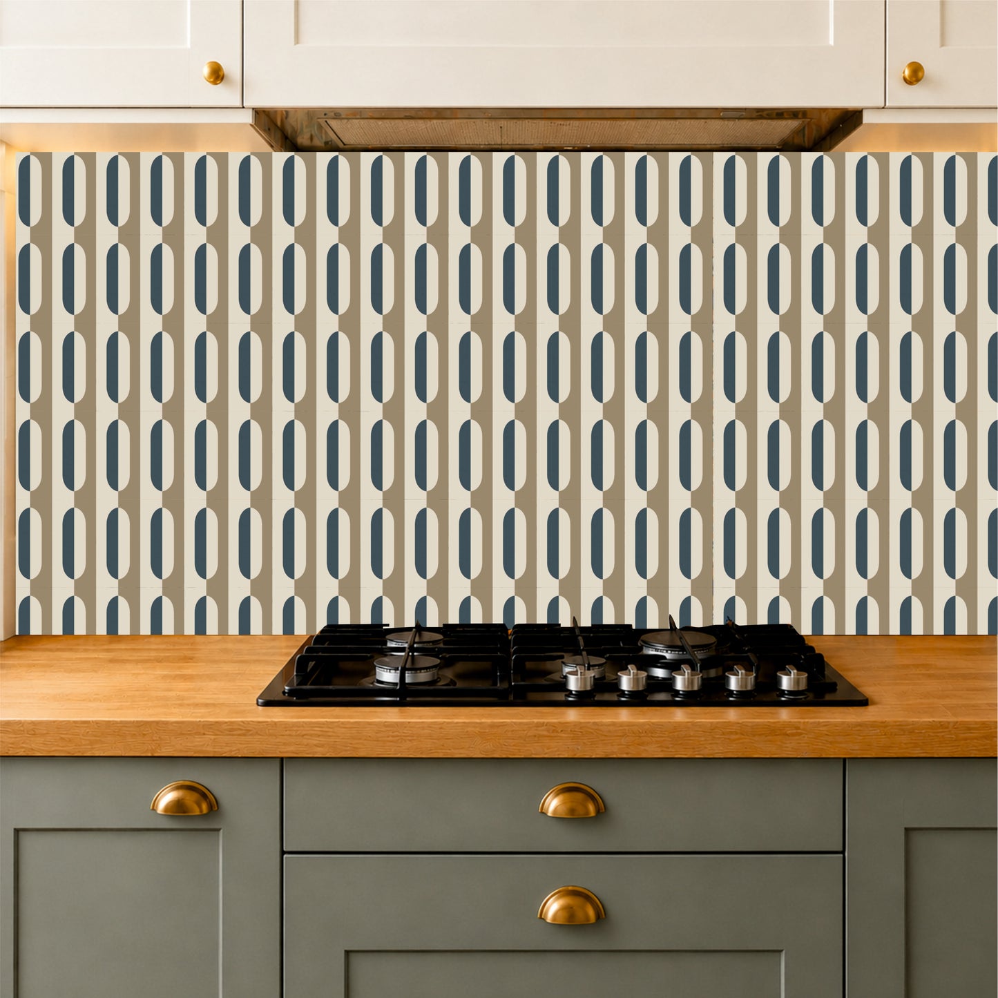 Modern Neutral Arch Tile Sticker