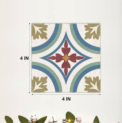 Ornamental Mediterranean Wall & Floor Tile Sticker