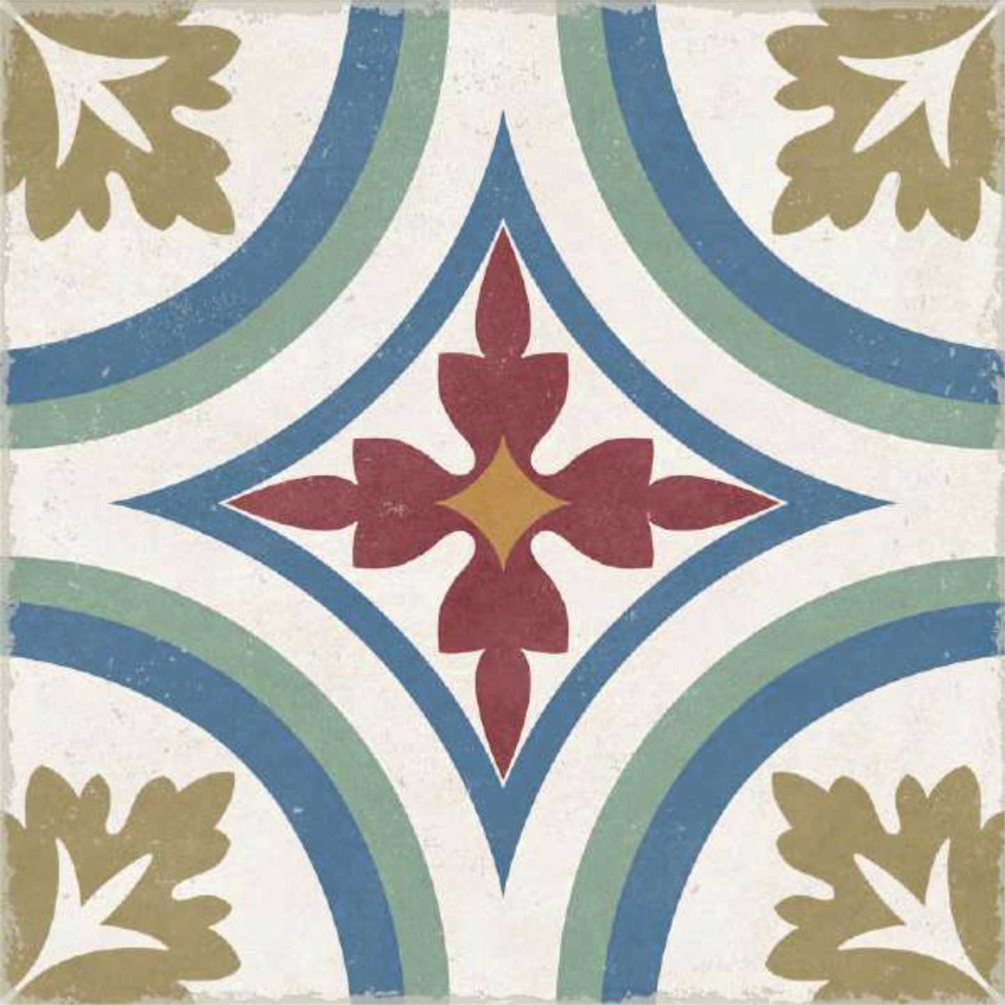 Ornamental Mediterranean Wall & Floor Tile Sticker