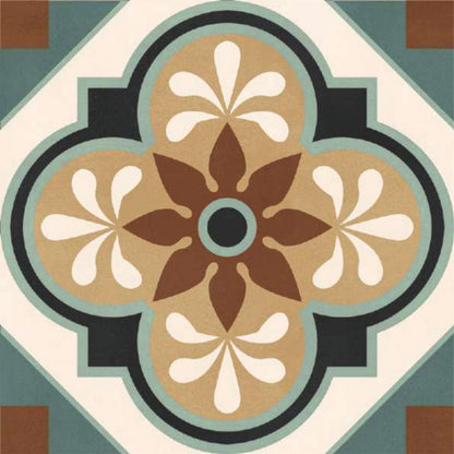 Classic Beige & Sage Decorative Tile Sticker