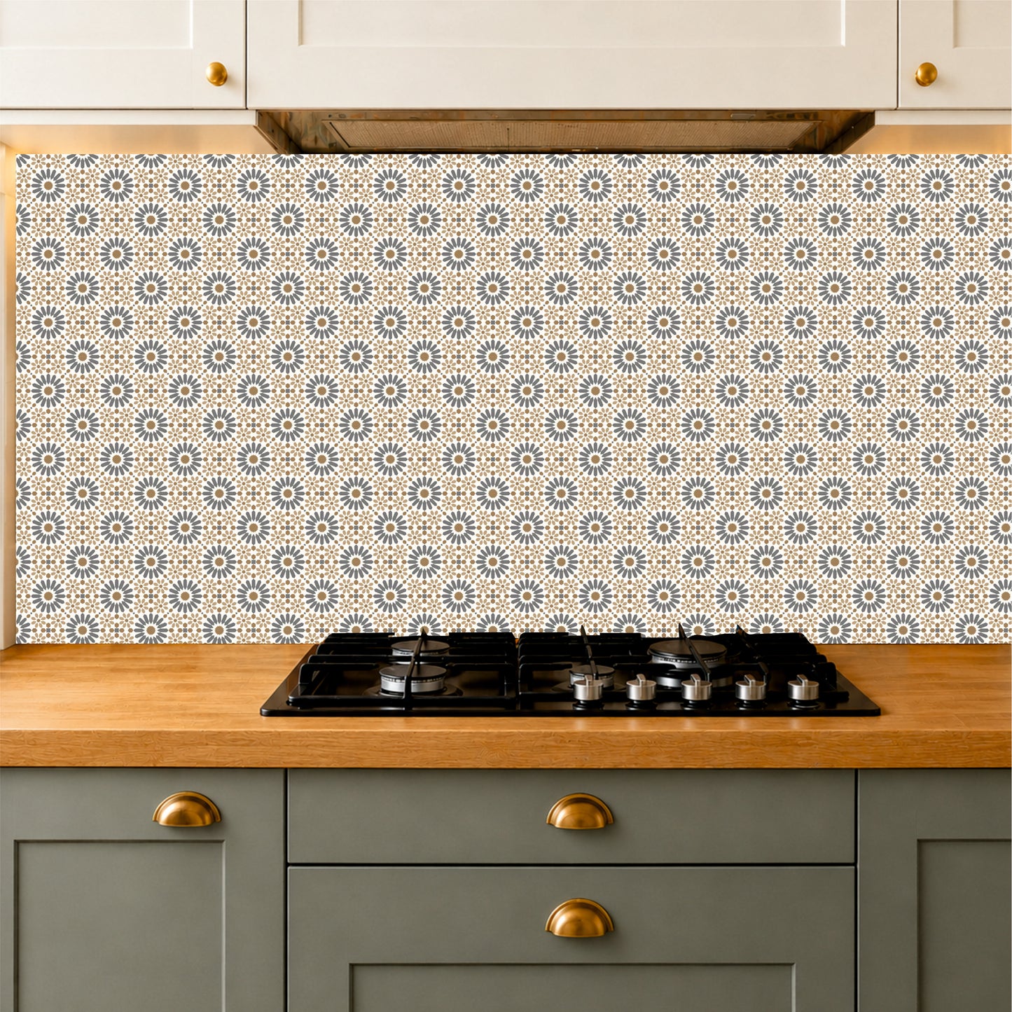 Bohemian Moroccan Pattern Tile Sticker