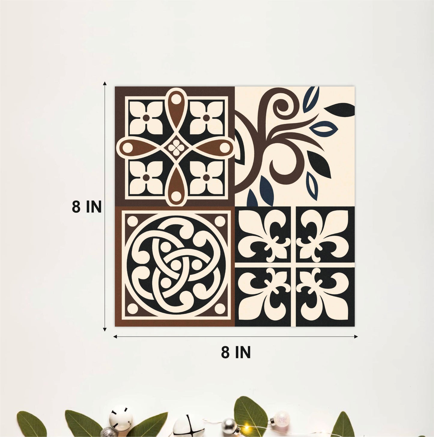 Vintage Assorted Moroccan Tile Sticker Set