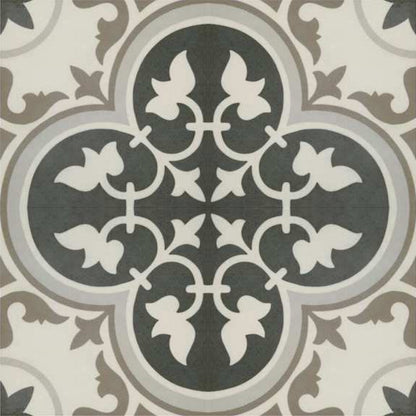 Vintage Gothic Floral Tile Sticker