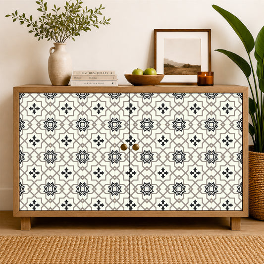 Classic Moroccan Trellis Tile Sticker
