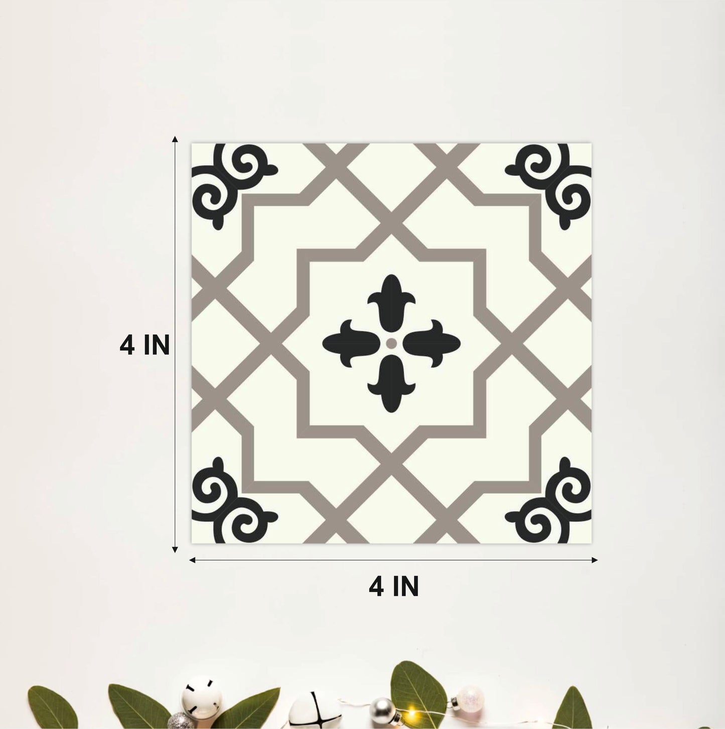Classic Moroccan Trellis Tile Sticker