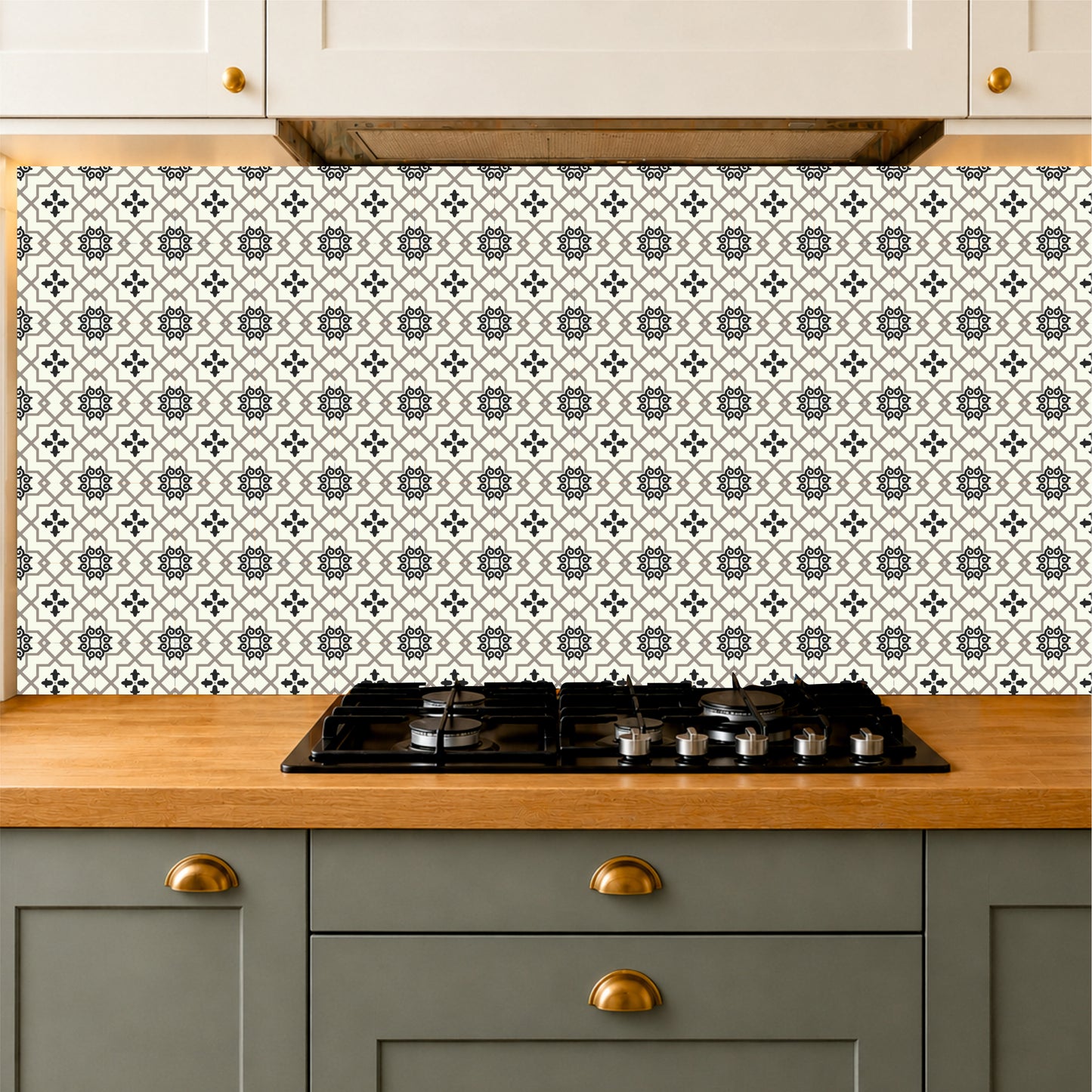 Classic Moroccan Trellis Tile Sticker