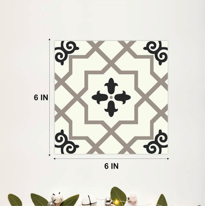 Classic Moroccan Trellis Tile Sticker