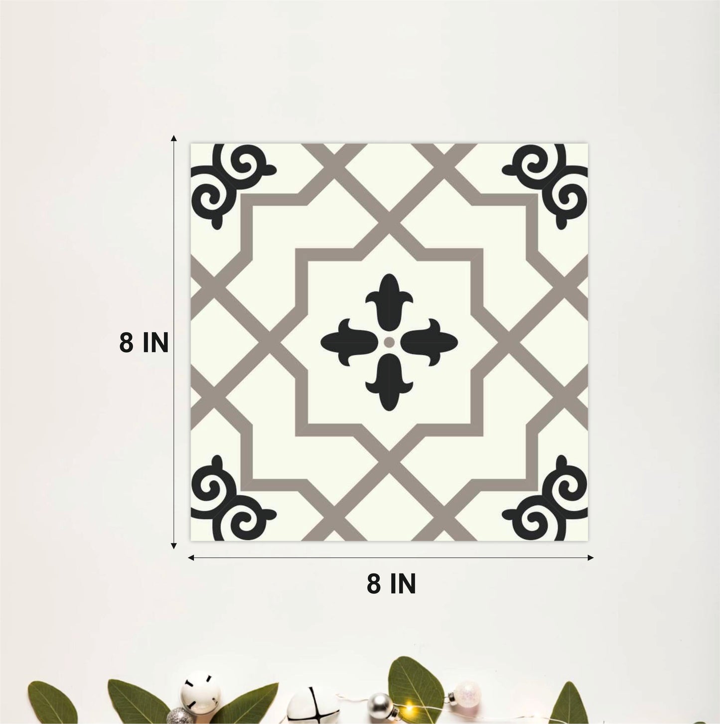 Classic Moroccan Trellis Tile Sticker