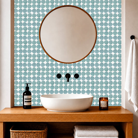 Minimalist Pebble Tile Sticke