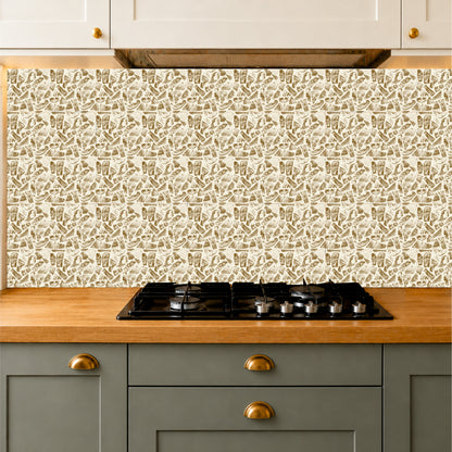 Natural Timber Pattern Tile Sticker