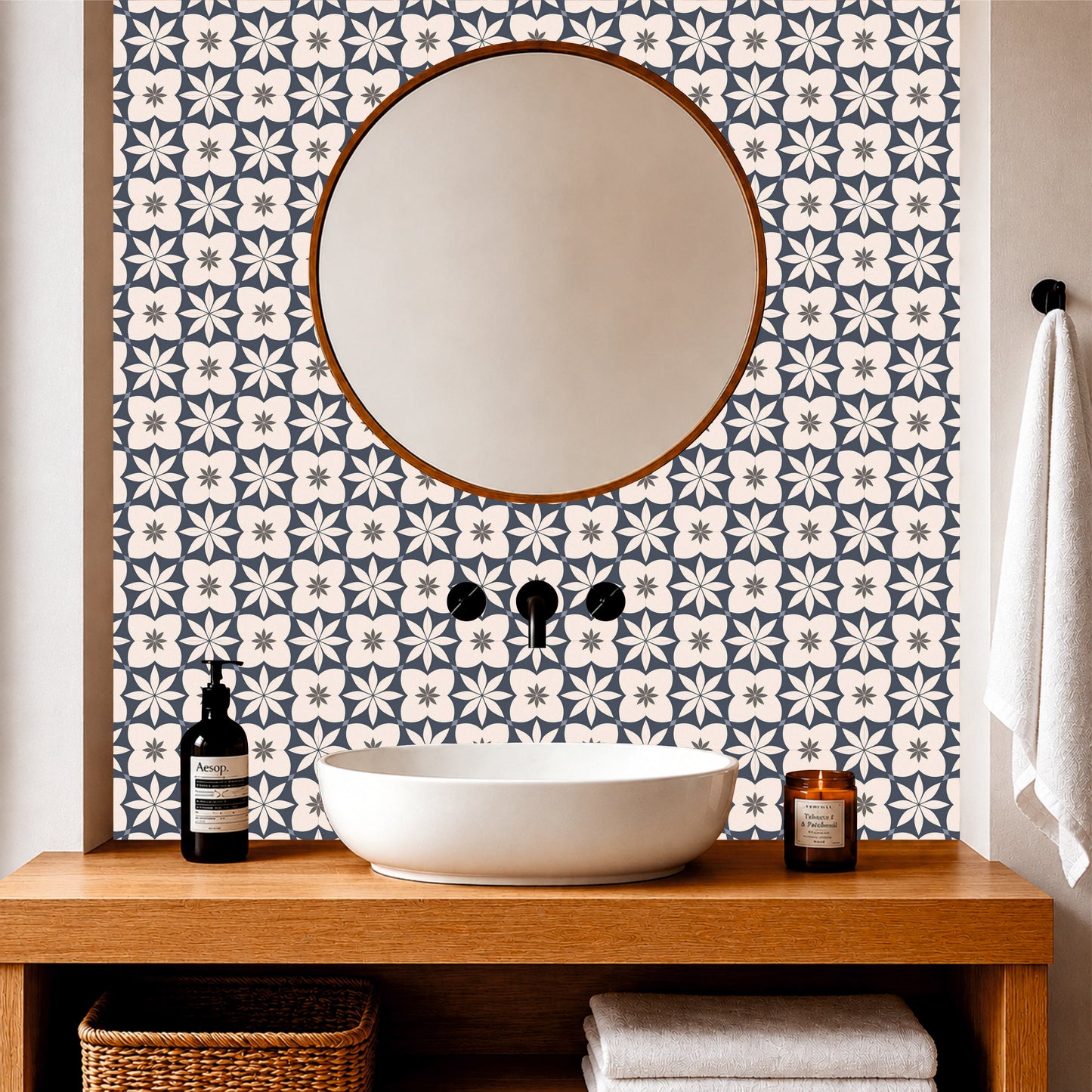 Modern Nordic Wall & Floor Tile Sticker
