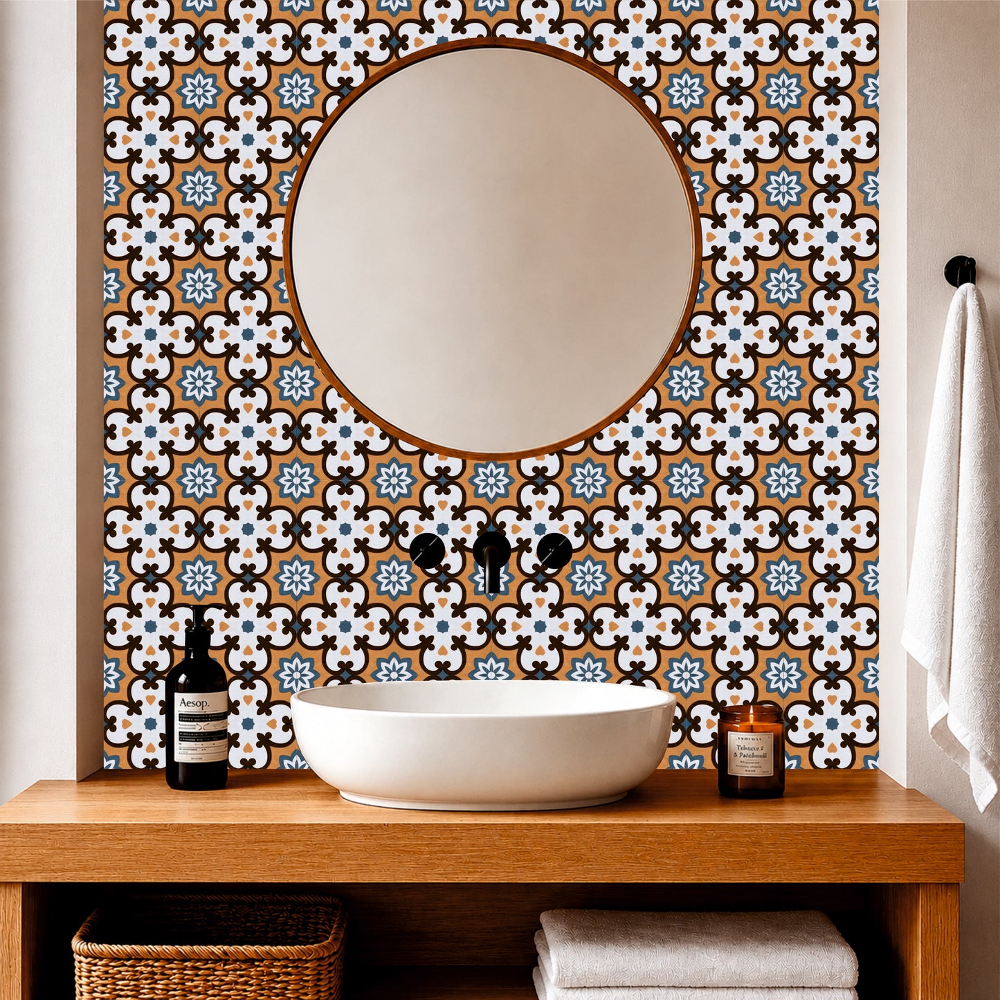 Moroccan Heritage Wall & Floor Tile Sticker