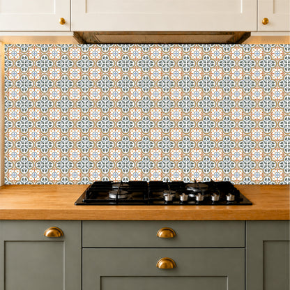 Elegant Ornamental Wall & Floor Tile Sticker