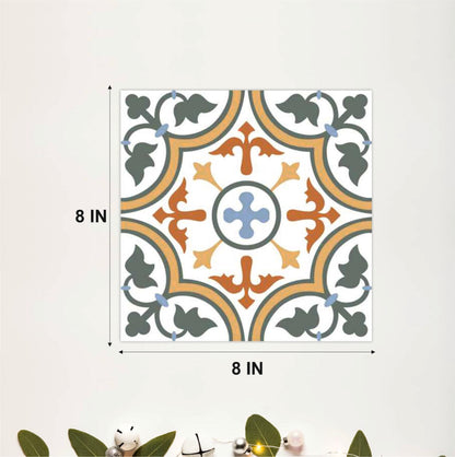 Elegant Ornamental Wall & Floor Tile Sticker