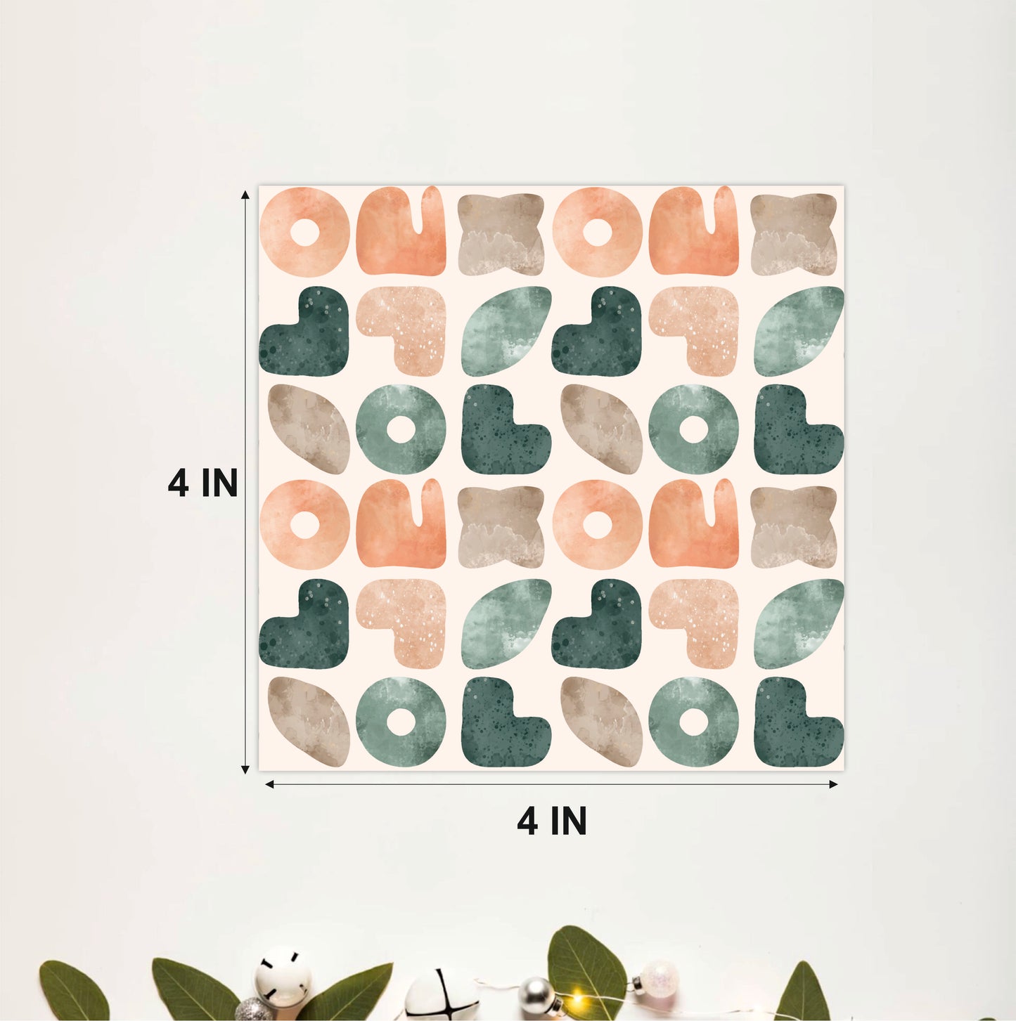 Organic Abstract Tile Sticker