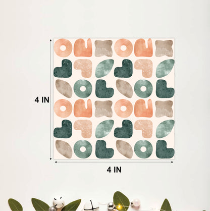 Organic Abstract Tile Sticker
