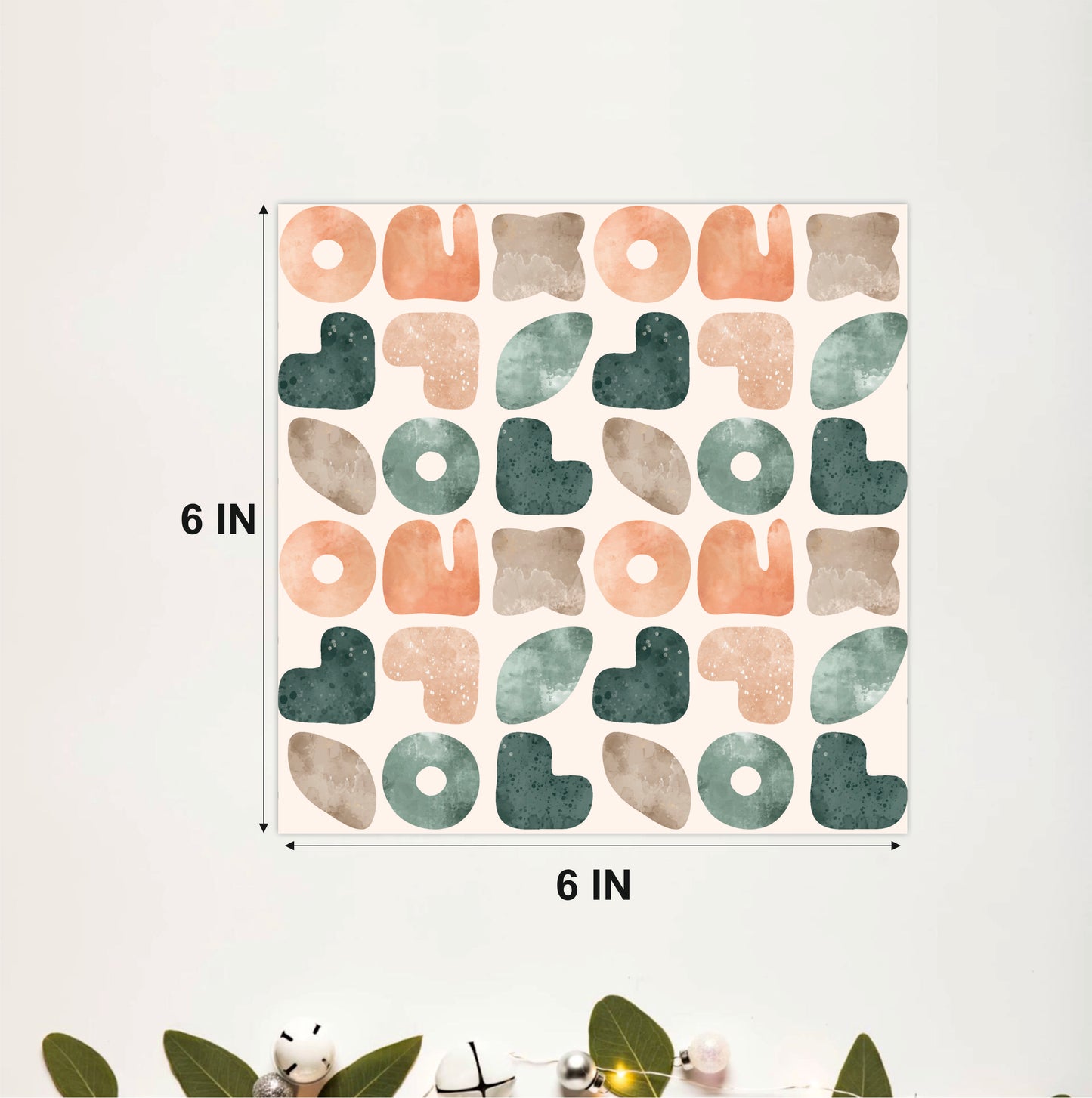 Organic Abstract Tile Sticker