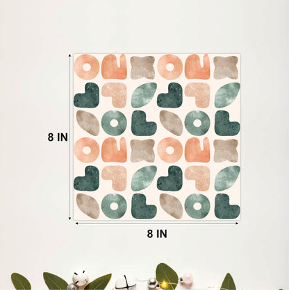 Organic Abstract Tile Sticker