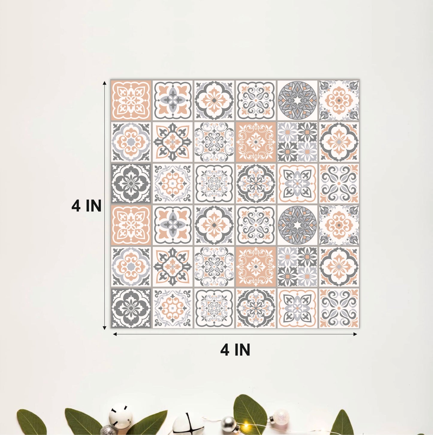 Vintage Patchwork Tile Sticker