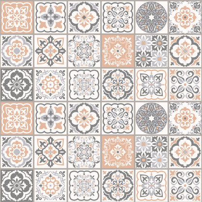 Vintage Patchwork Tile Sticker