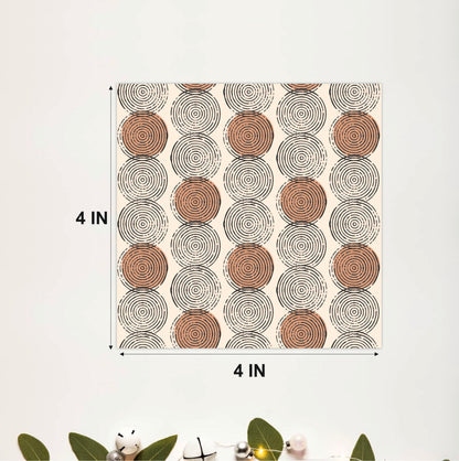 Concentric Circle Tile Sticker