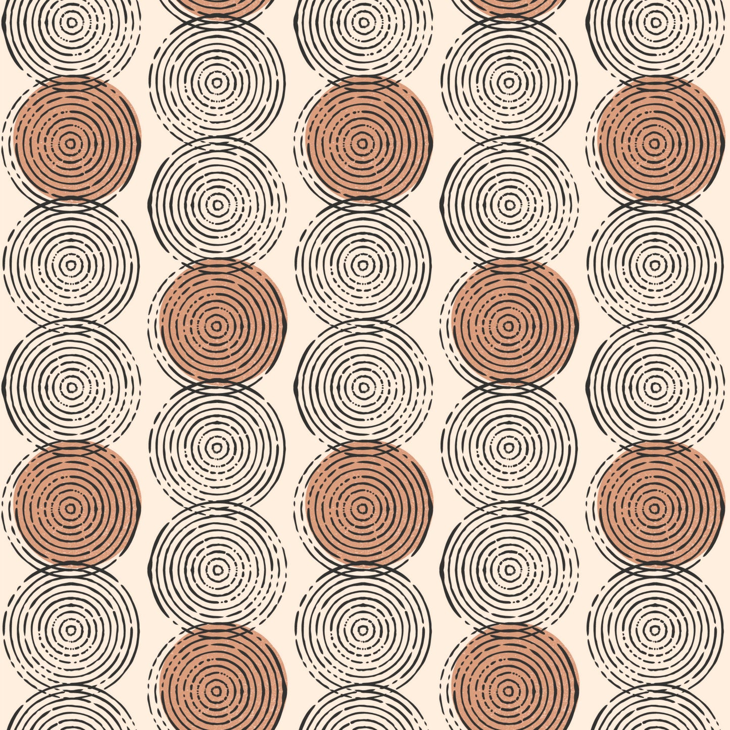 Concentric Circle Tile Sticker