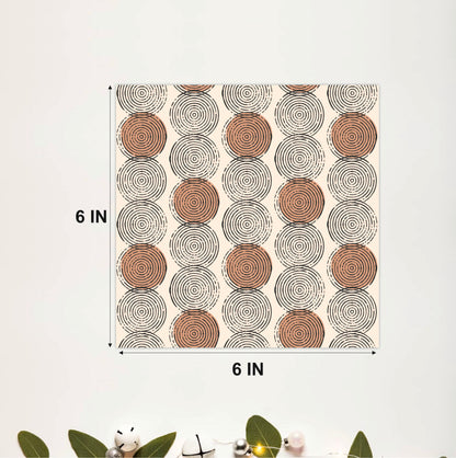 Concentric Circle Tile Sticker