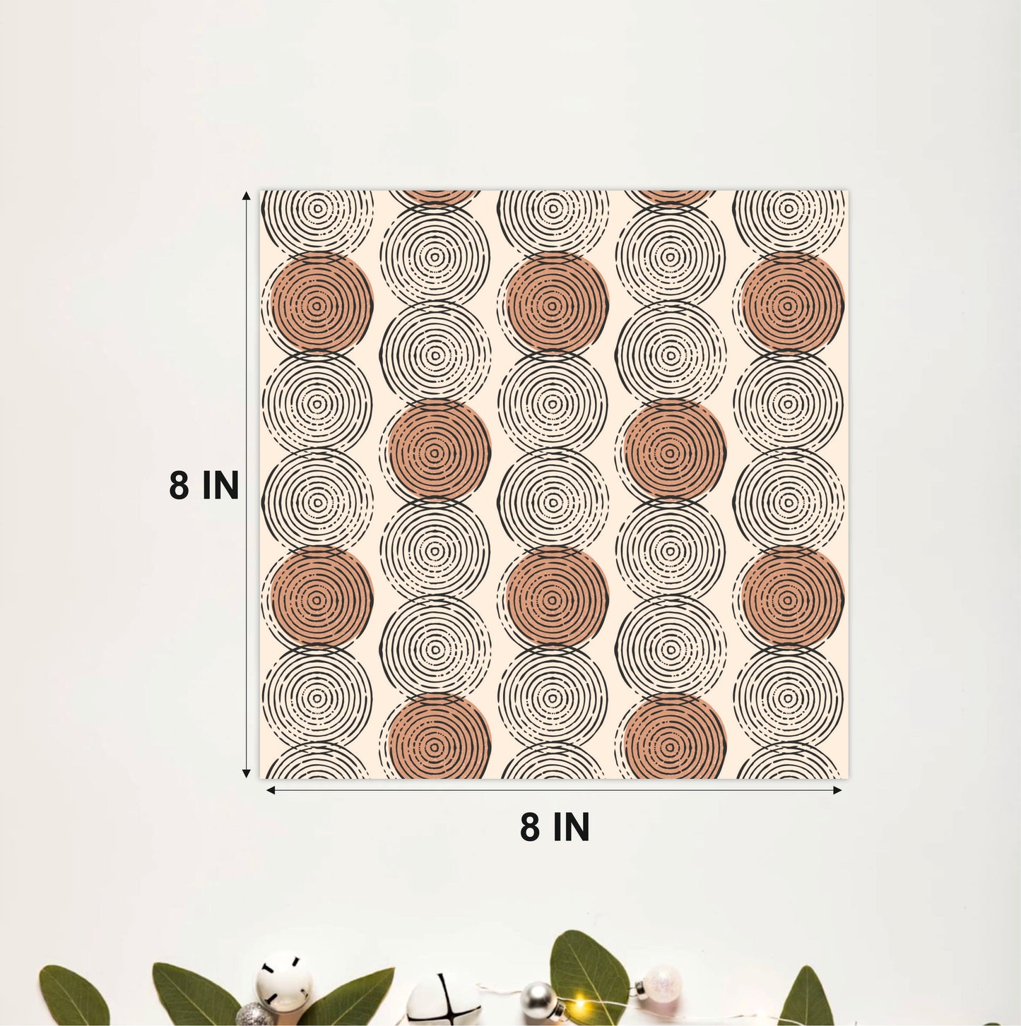 Concentric Circle Tile Sticker