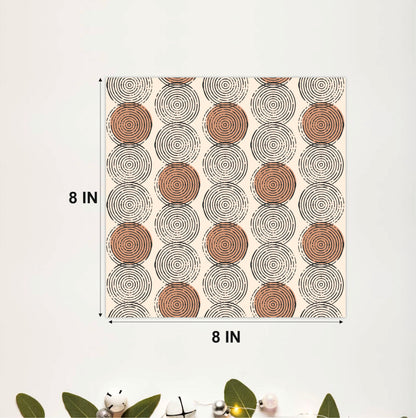 Concentric Circle Tile Sticker