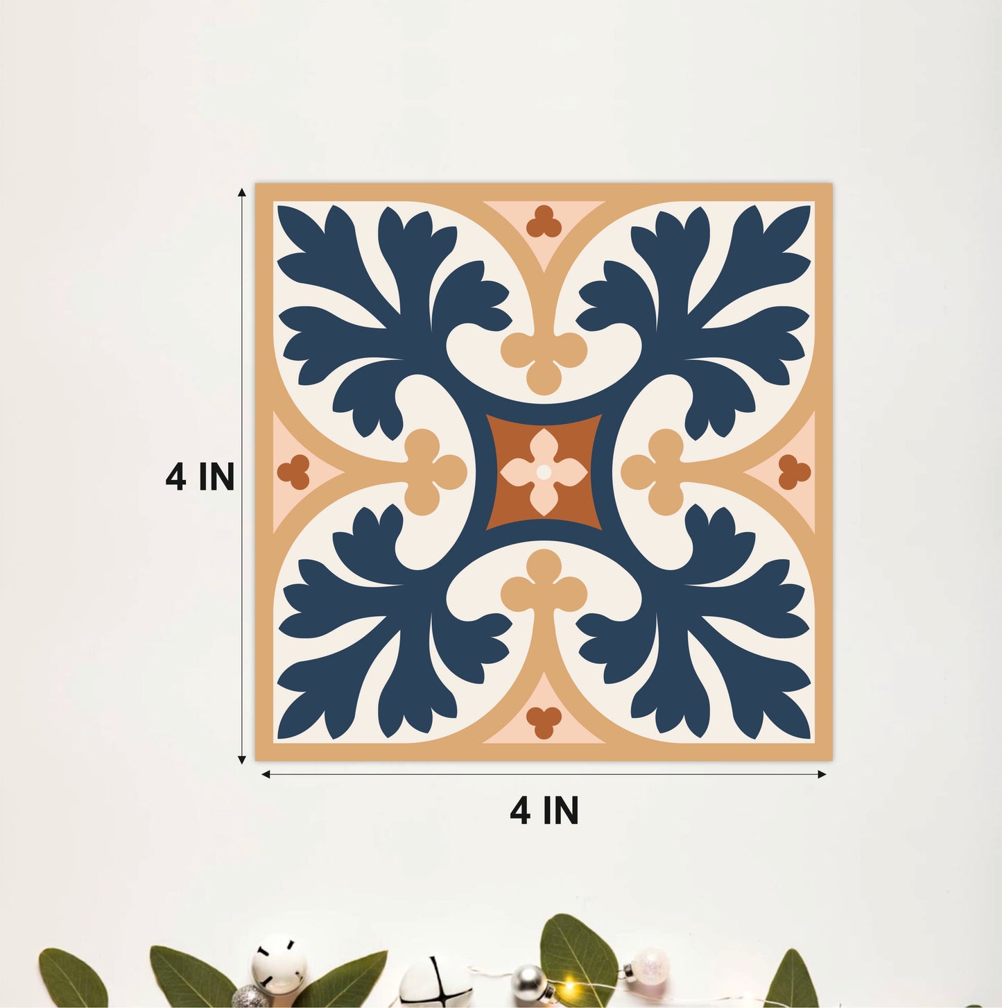 Mediterranean Acanthus Tile Sticker