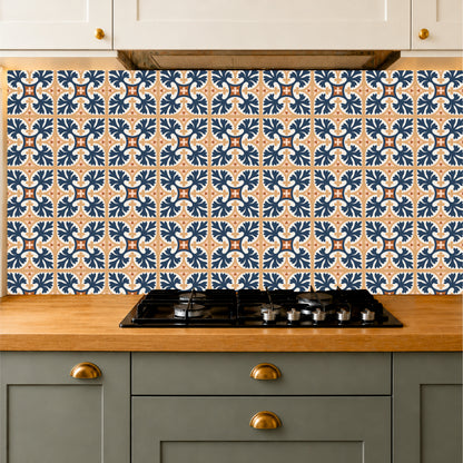 Mediterranean Acanthus Tile Sticker