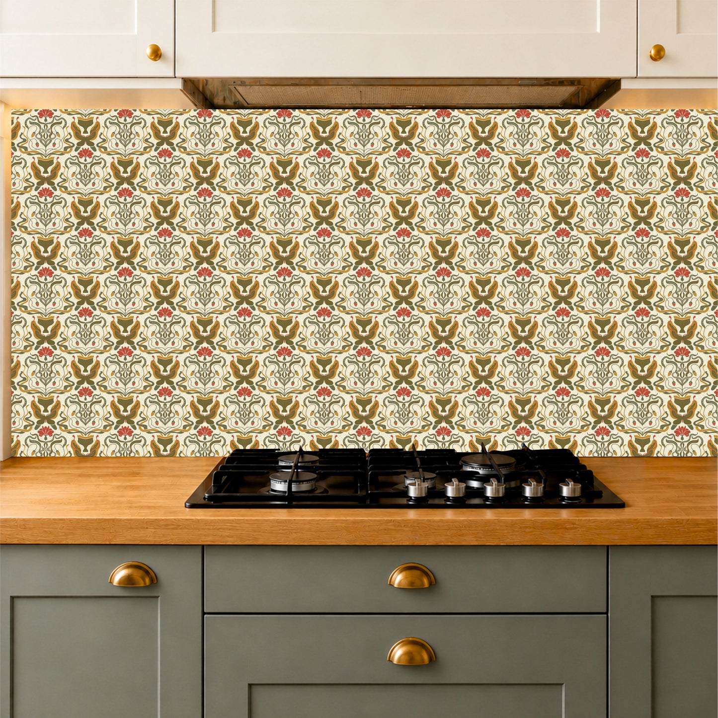 English Garden Tile Sticker